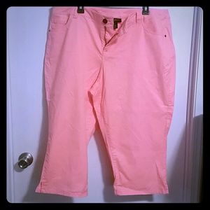 Ladies plus size capris
